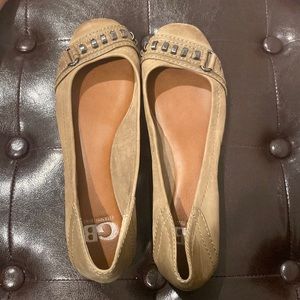 7 1/2 Gianni Bini brown flats brand new